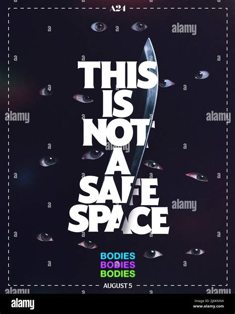 BODIES BODIES BODIES, poster, 2022. © A24 / courtesy Everett Collection ...