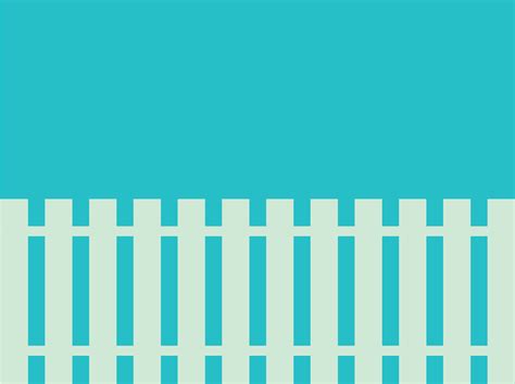 Fence, Isolated Background. 23231436 Vector Art at Vecteezy