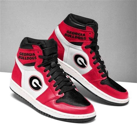 Georgia Bulldogs Ncaa Air Jordan Shoes Sport V2 Sneaker Boots Shoes ...