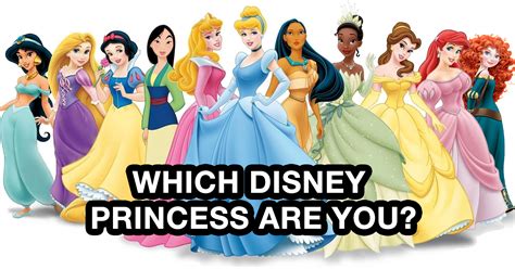 Which Disney Princess Are You? - Quiz