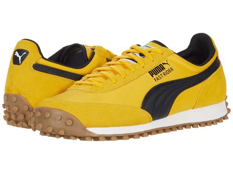 PUMA Lace 's Fast Rider Sneaker in Yellow for Men - Save 2% - Lyst