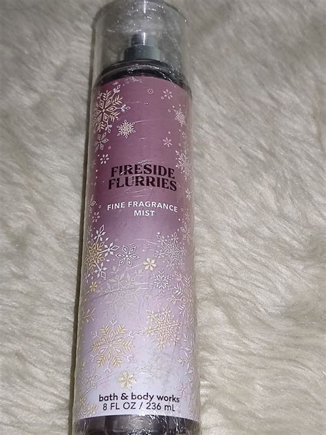 BBW Fireside flurries Fragrance Mist, Beauty & Personal Care, Fragrance ...