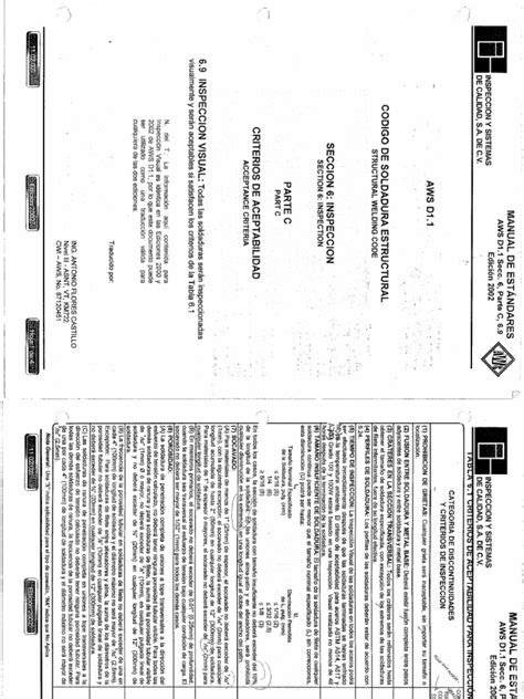 AWS D1.1 Structural Welding Code