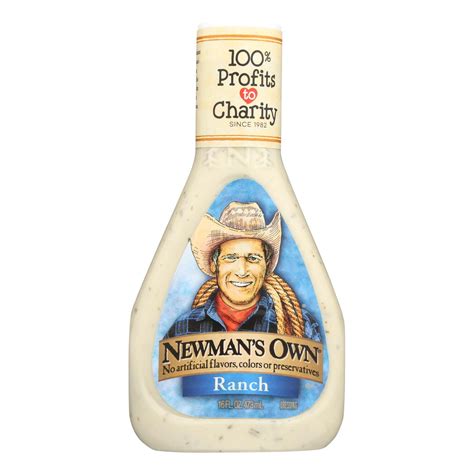 (6 Pack) Newman's Own Ranch Salad Dressing, 16 Fl Oz Bottle - Walmart.com