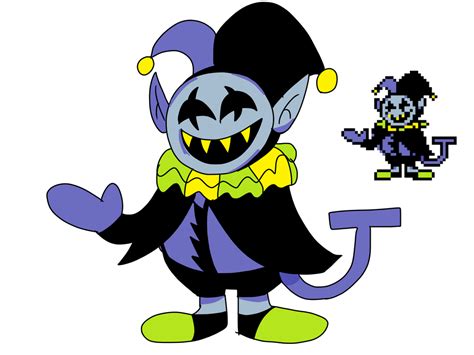 Jevil Sprite Redraw (Deltarune) by Romeo1900 on DeviantArt