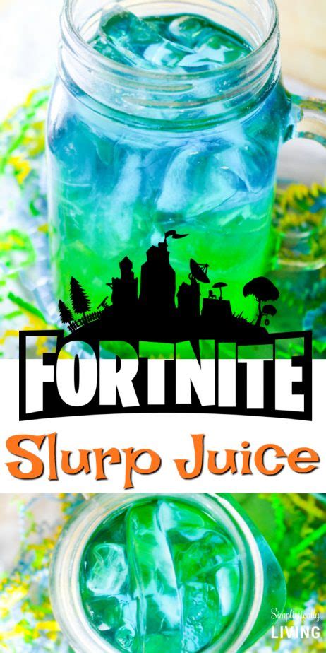 Fortnite Slurp Juice Recipe | Edible Kid-Friendly Fornite Slurp Juice