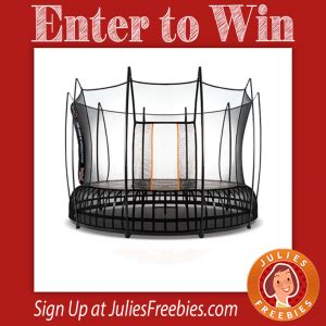 Win a Vuly Thunder Trampoline - Julie's Freebies