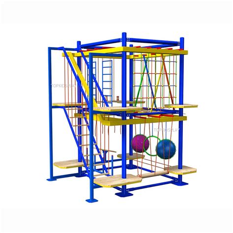 Indoor Small Rope Course Equipment for Home - Play, learn and achieve with Topkidsplay