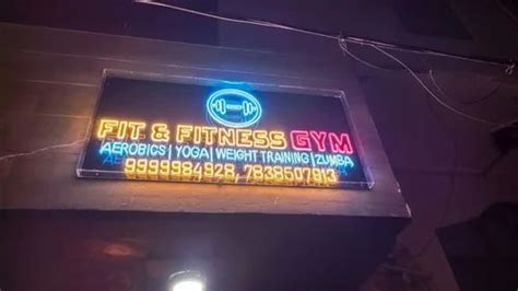 Custom Neon Sign, Office, 12 W at Rs 650/sq ft in New Delhi | ID: 2850897711730