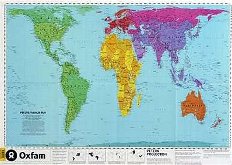 Peters Projection World Wall Map - Laminated — WORLD WIDE MAPS