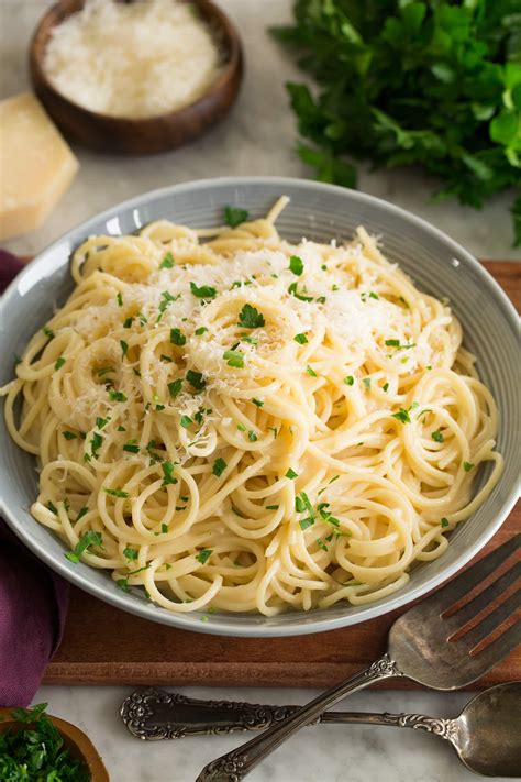 Garlic Parmesan Pasta - Cooking Classy