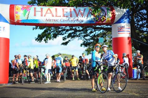 Haleiwa Metric Century Ride - Hawaii Bicycling League