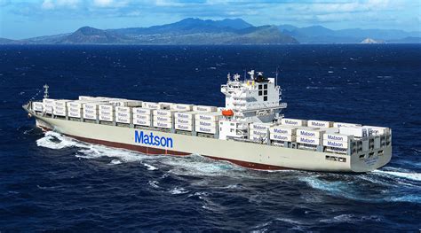 New Matson Vessel Is Largest Containership Ever Built in US | Transport ...