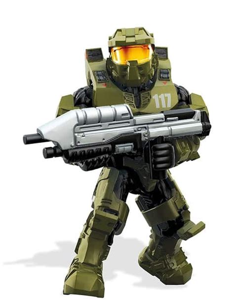 The Iconic Halo Mega Bloks Master Chief Action Figure | ComicsMyx