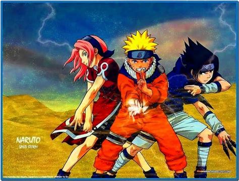 Animated Naruto Screensaver - Download-Screensavers.biz