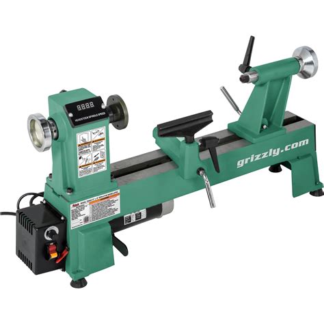 12" x 18" Variable-Speed Benchtop Wood Lathe - Grizzly Industrial