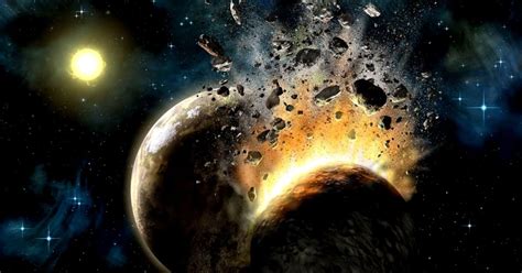 Planetary Collision | Best Wallpaper HD