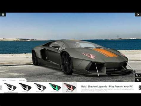 My custom Lamborghini!!! (3dTuning gameplay) - YouTube