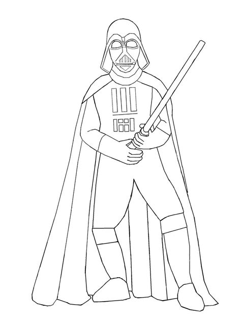 Darth Vader coloring pages