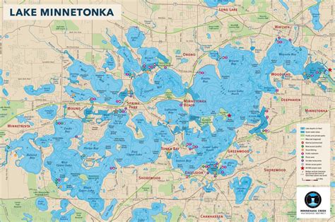 Lake Minnetonka Map | My blog