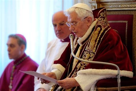 Shaken up by Pope Benedict's resignation | The Catholic Weekly