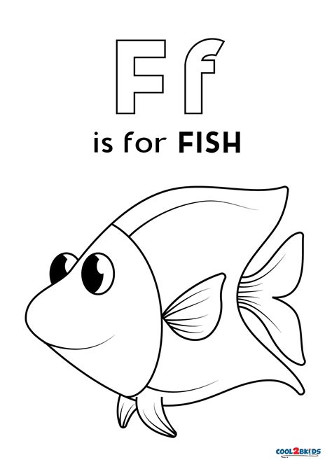 Free Printable Fish Coloring Pages For Kids