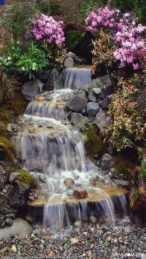 Magnificent Garden Waterfalls That Will Steal The Show | Water features ...