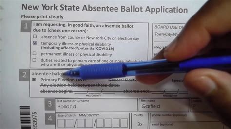 Absentee Ballot Information 2020 - YouTube