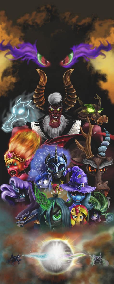 MLP villains (taken from 3rd remake) by Reillyington86 on DeviantArt