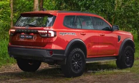 Ford Everest Raptor imagined through a beefy rendering | Die Pos