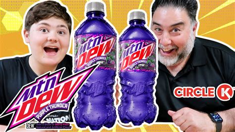 NEW Mtn Dew Purple Thunder Flavor Is Only Available at ONE STORE! - YouTube