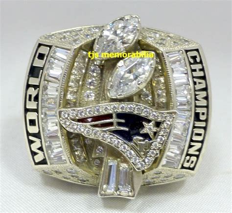 2003 NEW ENGLAND PATRIOTS SUPER BOWL XXXVIII CHAMPIONSHIP RING - Buy ...