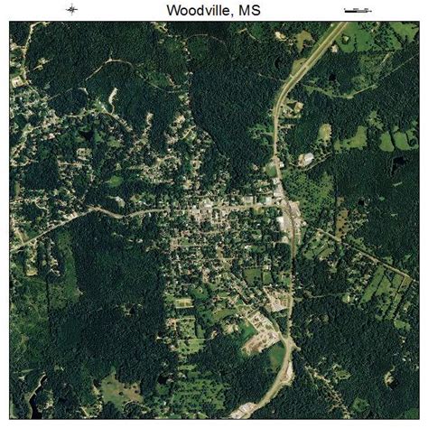 Aerial Photography Map of Woodville, MS Mississippi