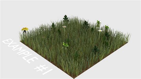 Blender Grass Asset Pack free 3D model | CGTrader