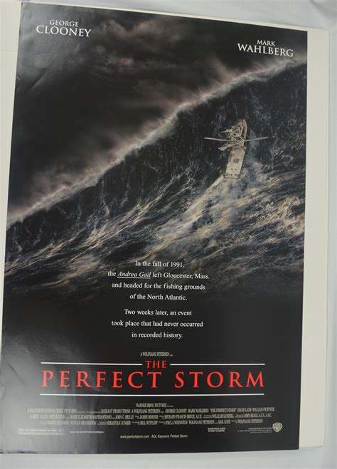 Lot Detail - "The Perfect Storm" 2000 Original Movie Poster