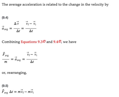 9.2 Momentum and the Impulse-Momentum Theorem Flashcards | Quizlet