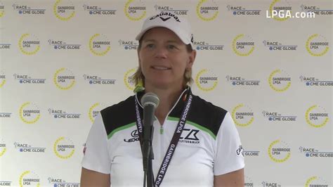 Annika Sorenstam Third Round Interview at the 2021 Gainbridge LPGA | LPGA | Ladies Professional ...