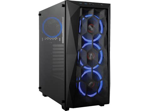 Rosewill ATX Mid Tower Gaming PC Computer Case with Front Mesh ...