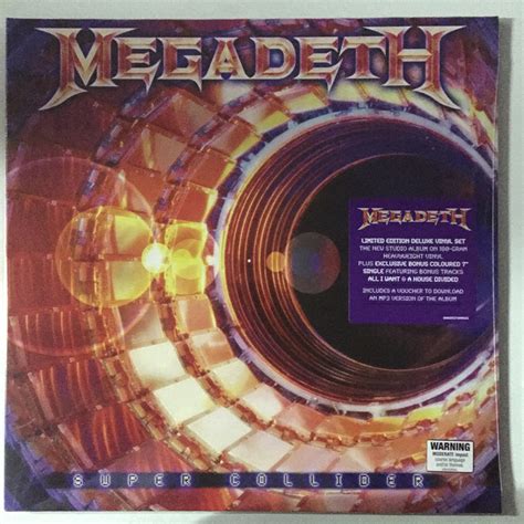 Megadeth 'Super Collider' Limited Edition Deluxe Vinyl Set LP – Famous Rock Shop