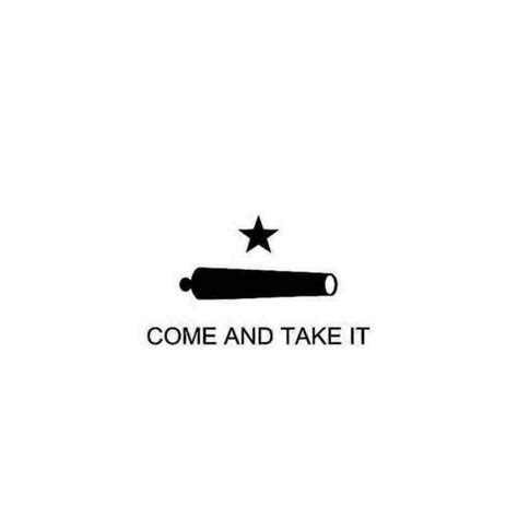 Buy Texas Flag Come And Take It Decal Sticker Online