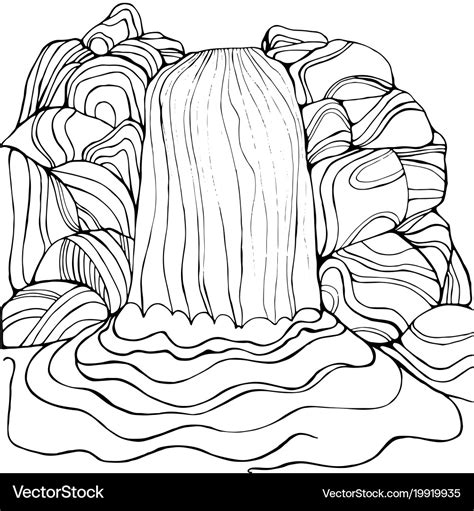 ️Free Printable Waterfall Coloring Pages Free Download| Goodimg.co