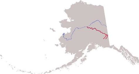 Free Images - ak map tanana river