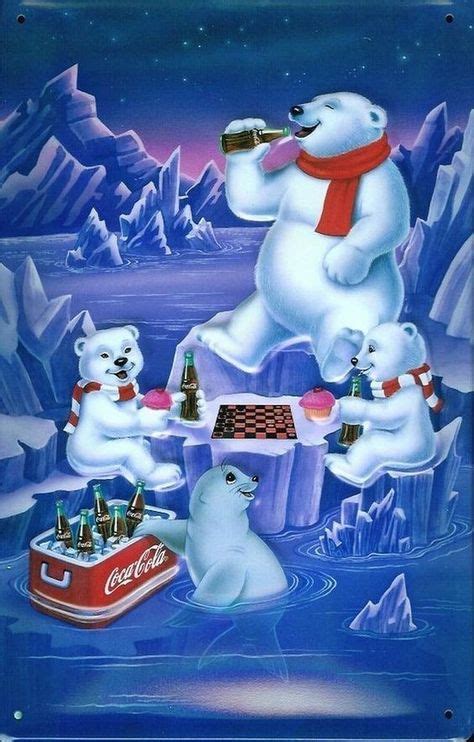 Coca cola polar bear