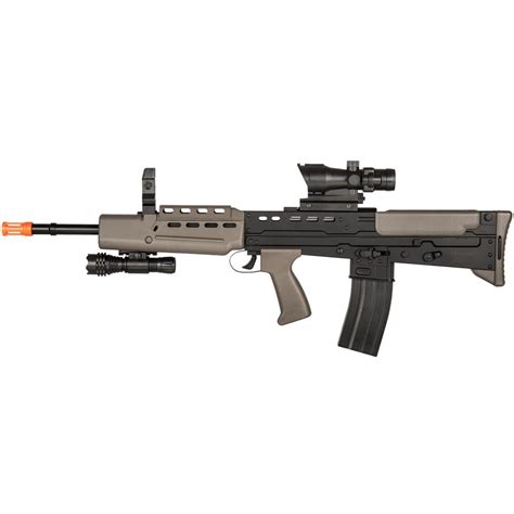 SA80 L85 Full Size Bullpup Tactical Spring Airsoft Rifle wit