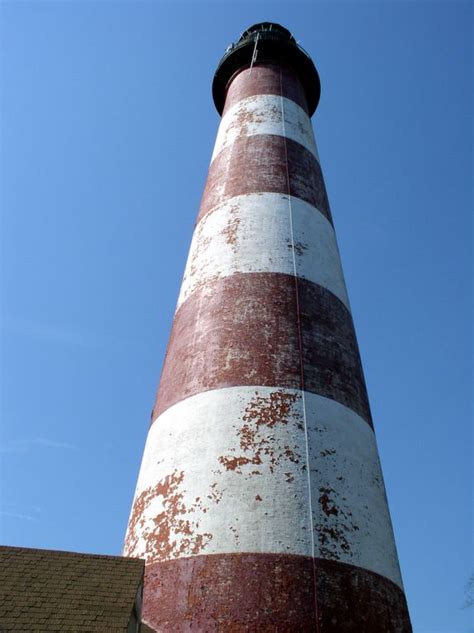 Chincoteague Lighthouse on the Delmarva Peninsula. | Delmarva peninsula, Lighthouse ...