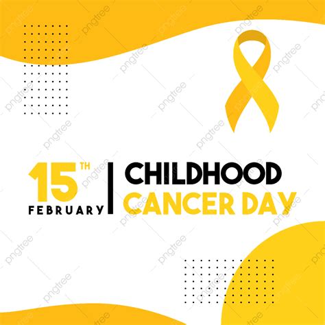 Childhood Cancer Ribbon Vector PNG Images, International Childhood ...