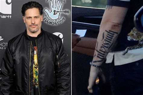 Joe Manganiello Gets New Statement Tattoo Following Split from Sofia Vergara