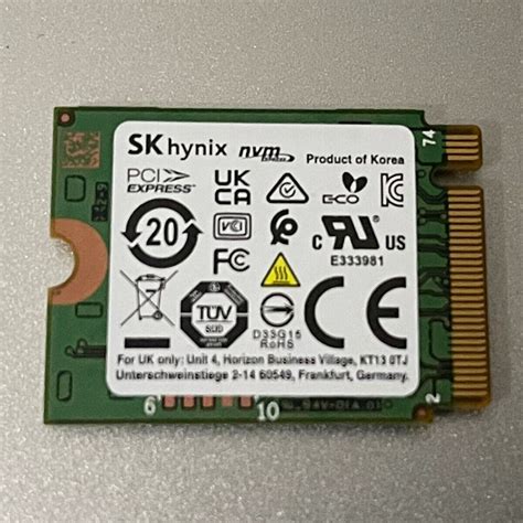 SK Hynix BC711 m.2 2230 1TB NVMe PCIe for | Grelly USA