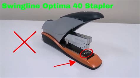 Swingline Optima 70 Stapler Troubleshooting | Repair Problem