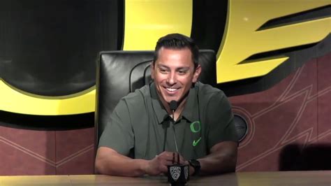 Oregon Ducks introduce new defensive coordinator Andy Avalos - YouTube